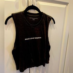 Spiritual Gangster Peace Love Multicolor Tank